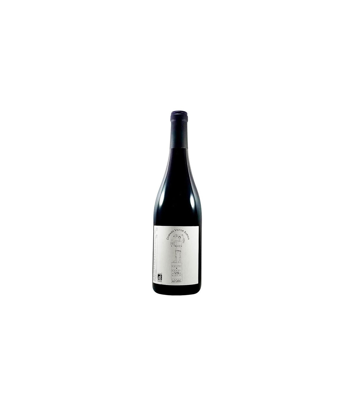 illustration du vin Domaine Victor Sornin Nature Bio Rouge 2020