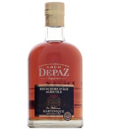 Rhum Depaz -  Hors d'Age Millésime 2002