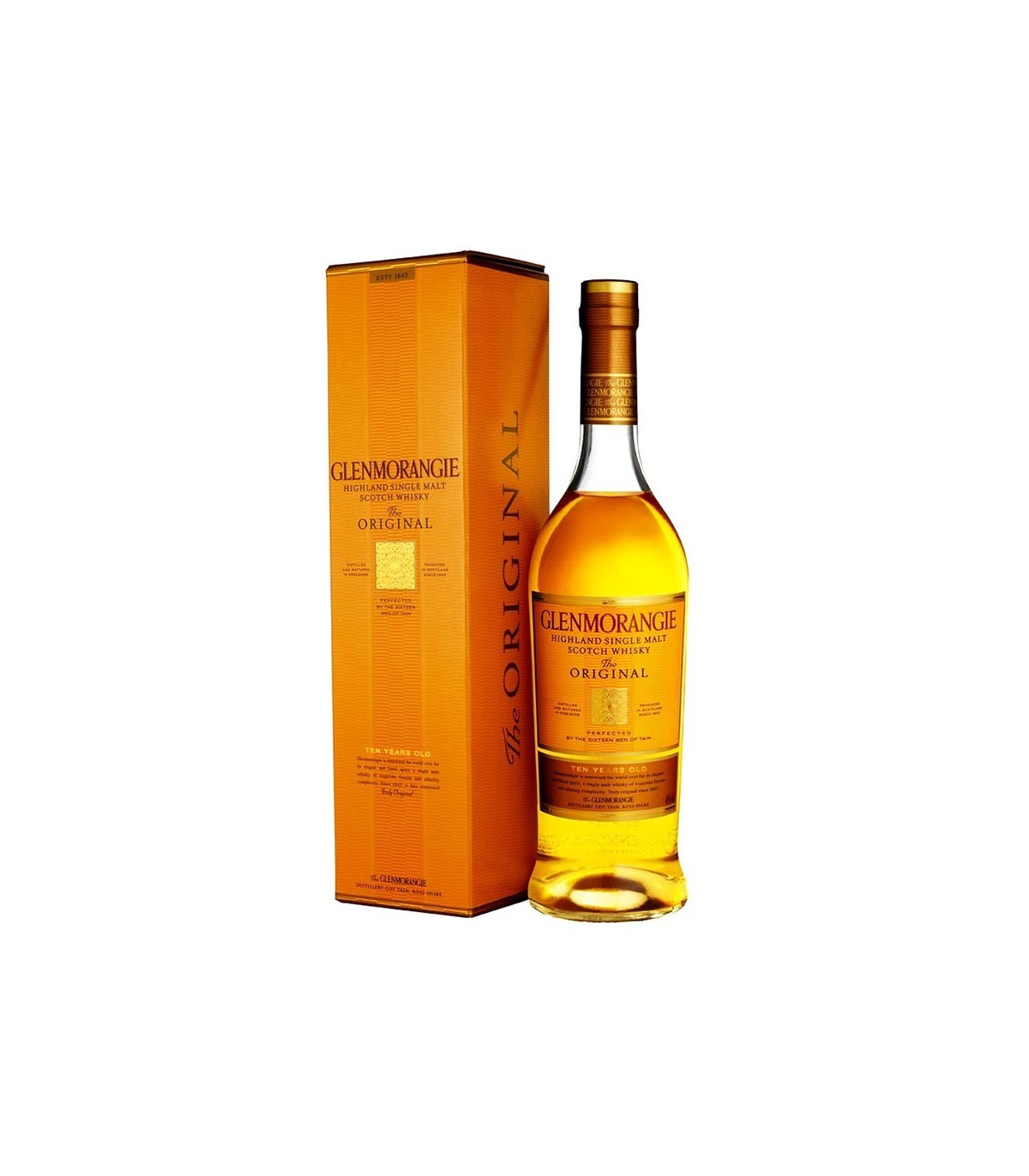 Whisky Glenmorangie 10 ans d'age - Achat / Vente d'alcool, whisky et  cocktail en ligne